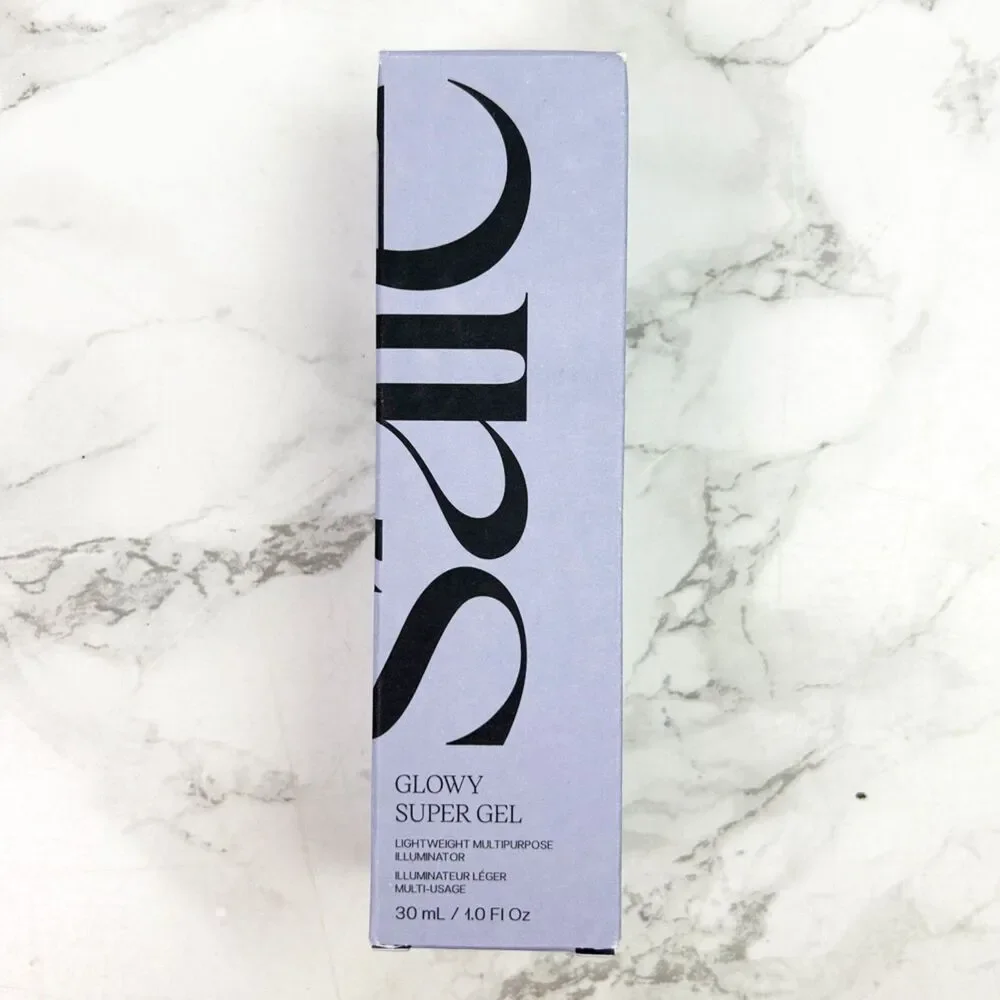 NIB Saie Glowy Super Gel Lightweight Dewy Multipurpose Illuminator in Roseglow